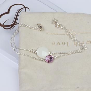 Armband mit Geburtsstein