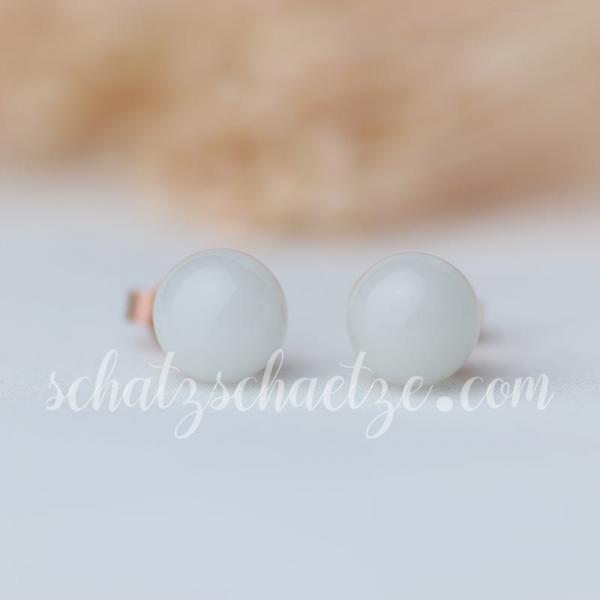 Ohrstecker Perle